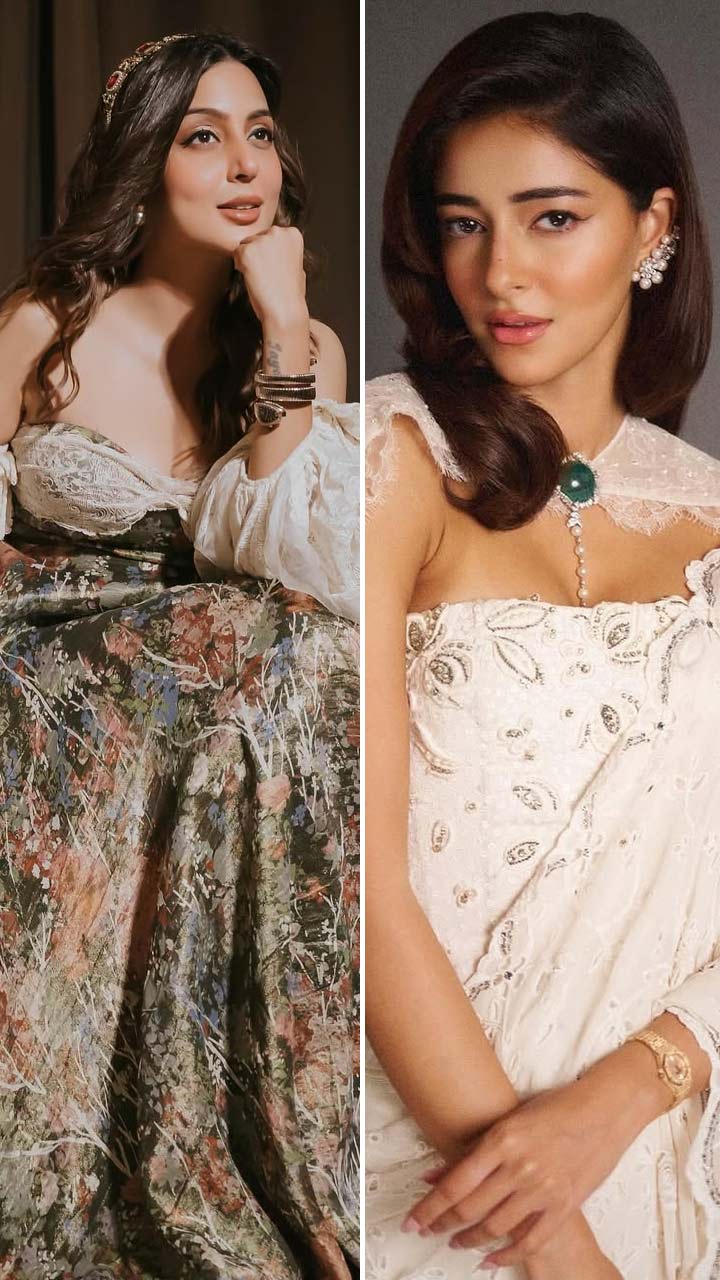 Ananya Panday to Alaya F Celebs Are Embracing Floral Corsets