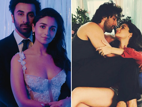 Photos: Alia Bhatt and Birthday Star Ranbir Kapoor Share The Look of Love