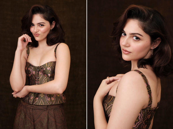 Aneet Padda Radiates Class in Rustic Hues of Gold