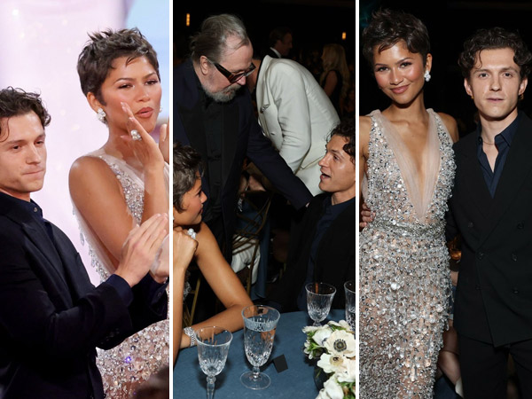 Photos: Zendaya and Tom Hollandâs Moments From The 2026 Emmy Awards Go Viral