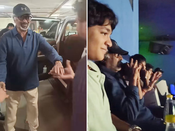 Rajinikanth Attends Jailer 2 Screening With Fans Joins Cast And Crew For Success Celebration